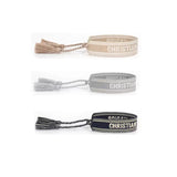 CD woven bracelets